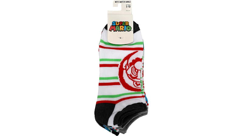 Chaussettes Super Mario 5 paires Site officiel Nintendo